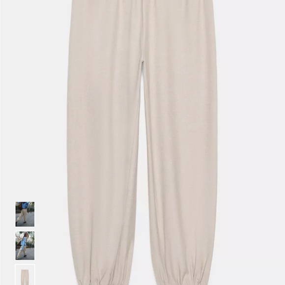 ZARA Drawstring Pants - Picture 4 of 15